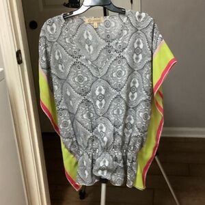 Democracy Black and White Patterned Top